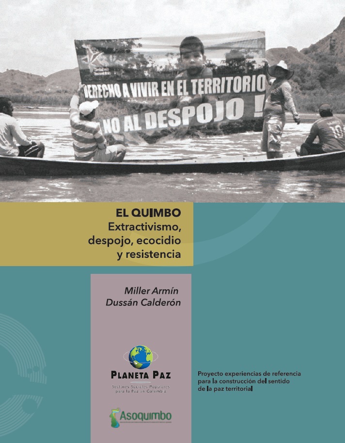 Portada de El Quimbo- Extractivismo, Despojo, Ecocidio y Resistencia