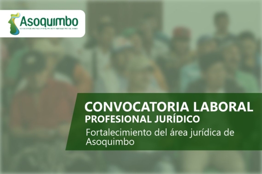 Convocatoria Laboral: Profesional Jurídico